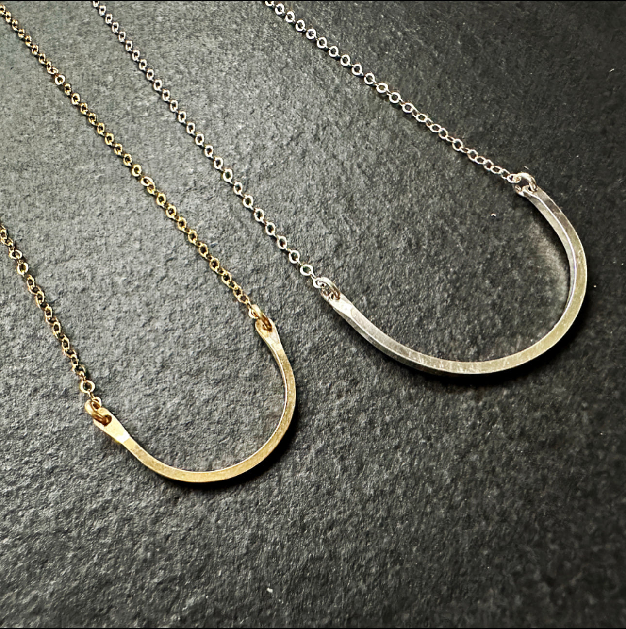 Curve Necklace - Small and Medium Versions