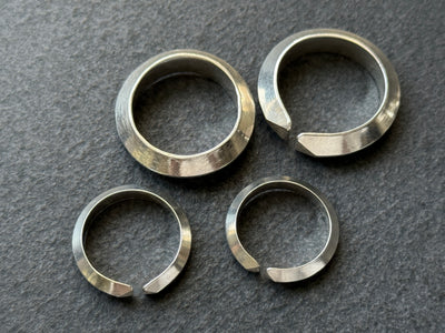 Open Band Ring - Triangular