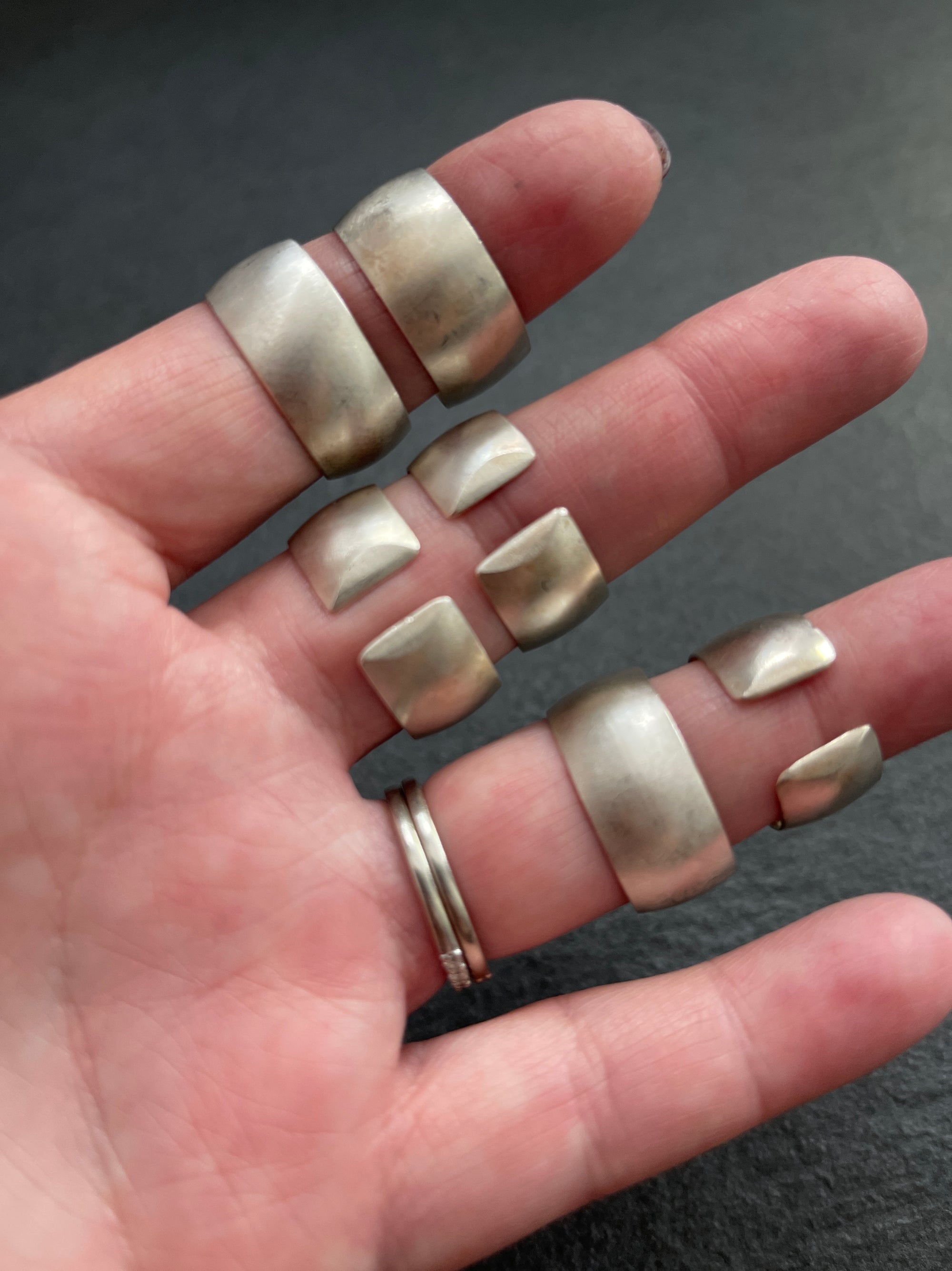 Large Domed Cuff Ring