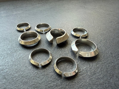 Open Band Ring - Triangular
