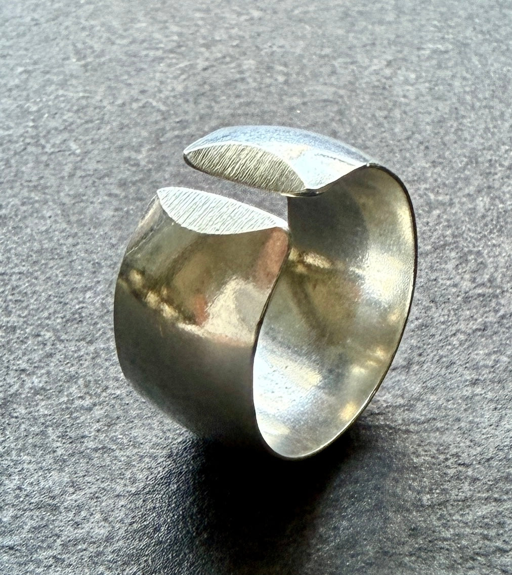Large Domed Cuff Ring