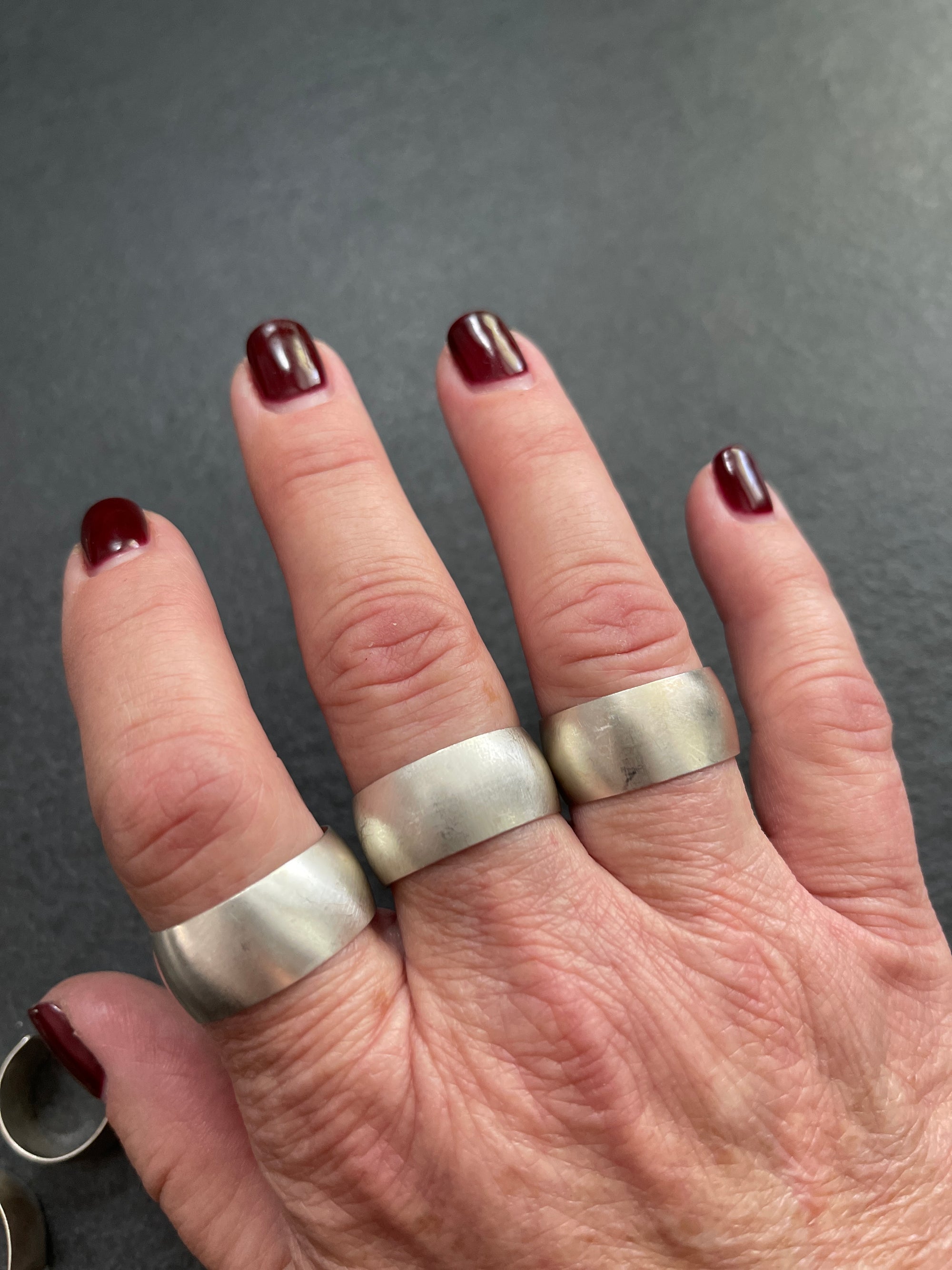 Large Domed Cuff Ring