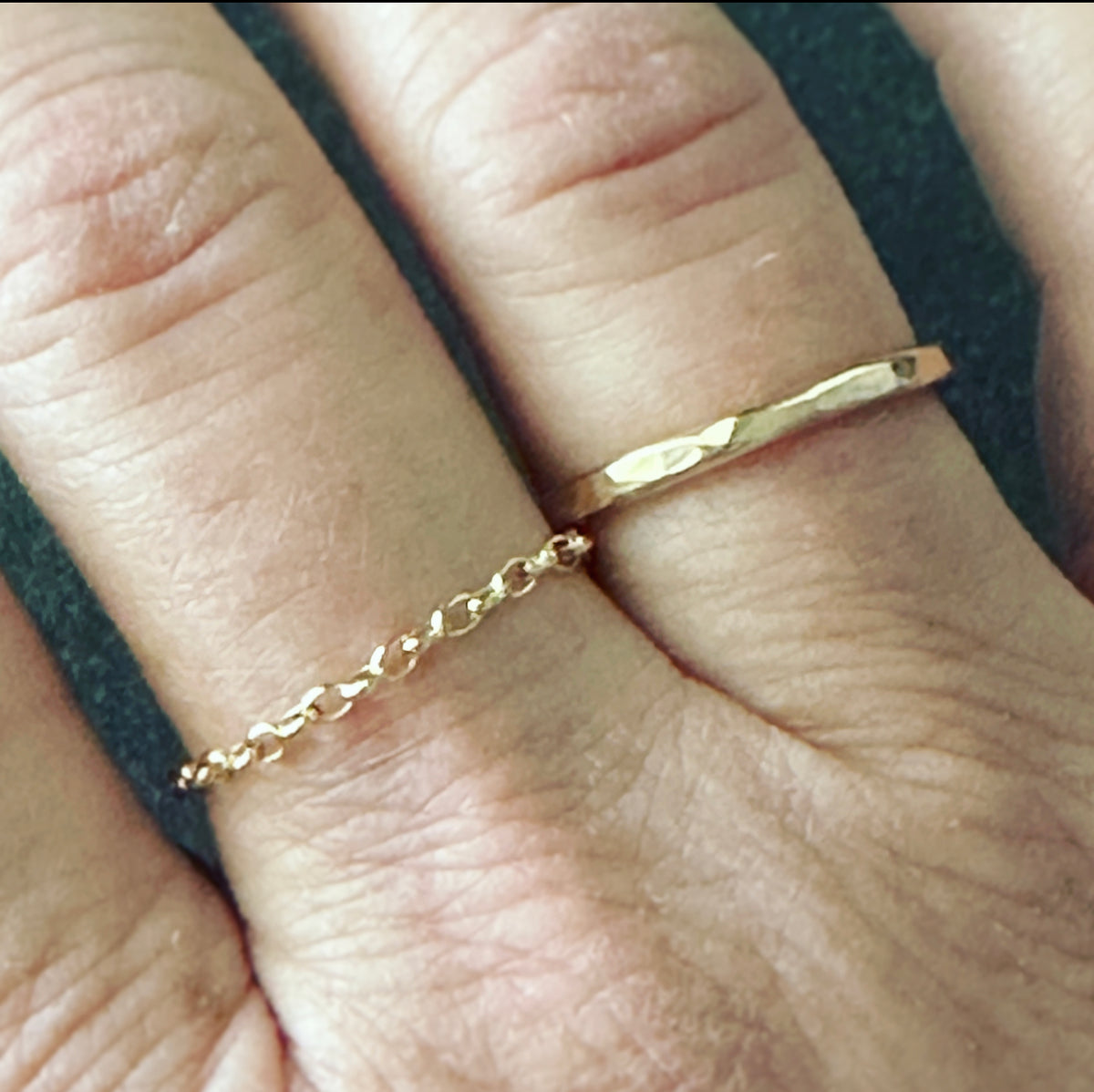 Delicate Chain Ring