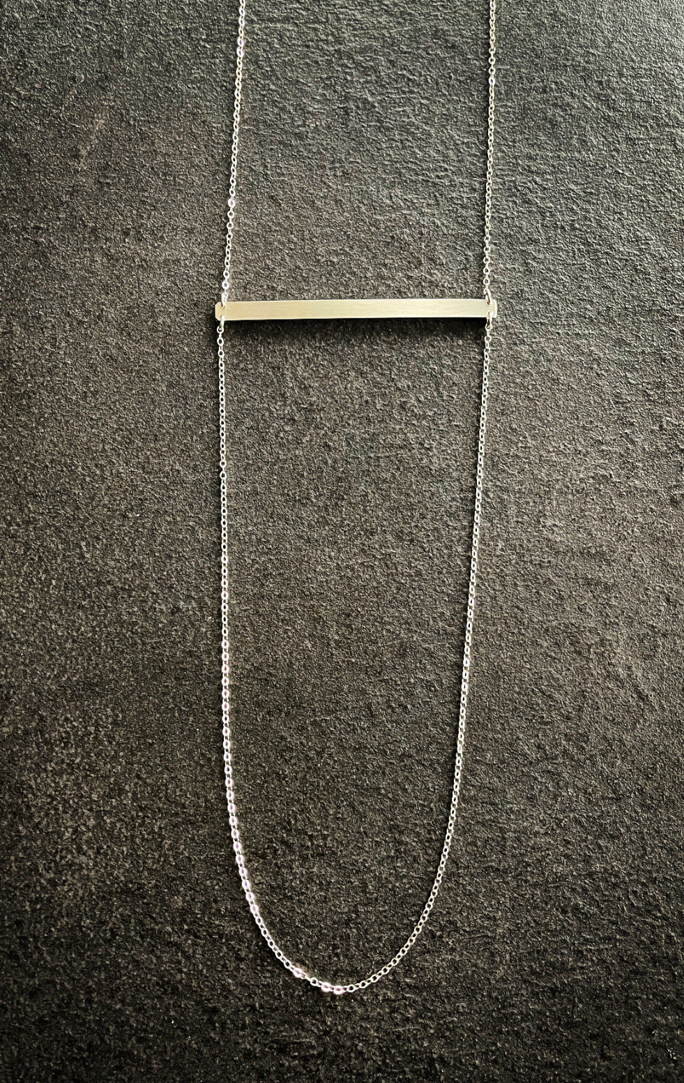 Rectangular Bar Necklace