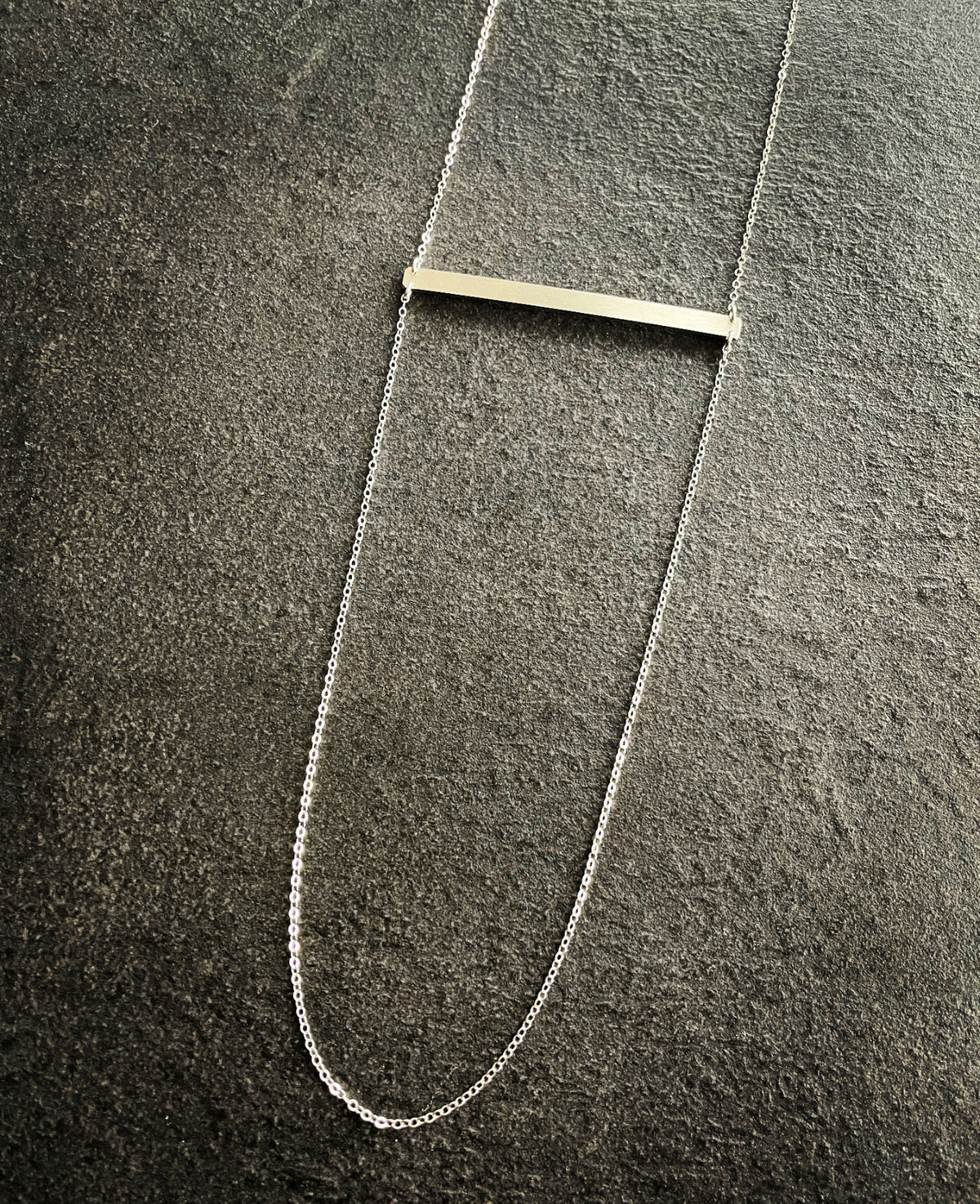 Rectangular Bar Necklace