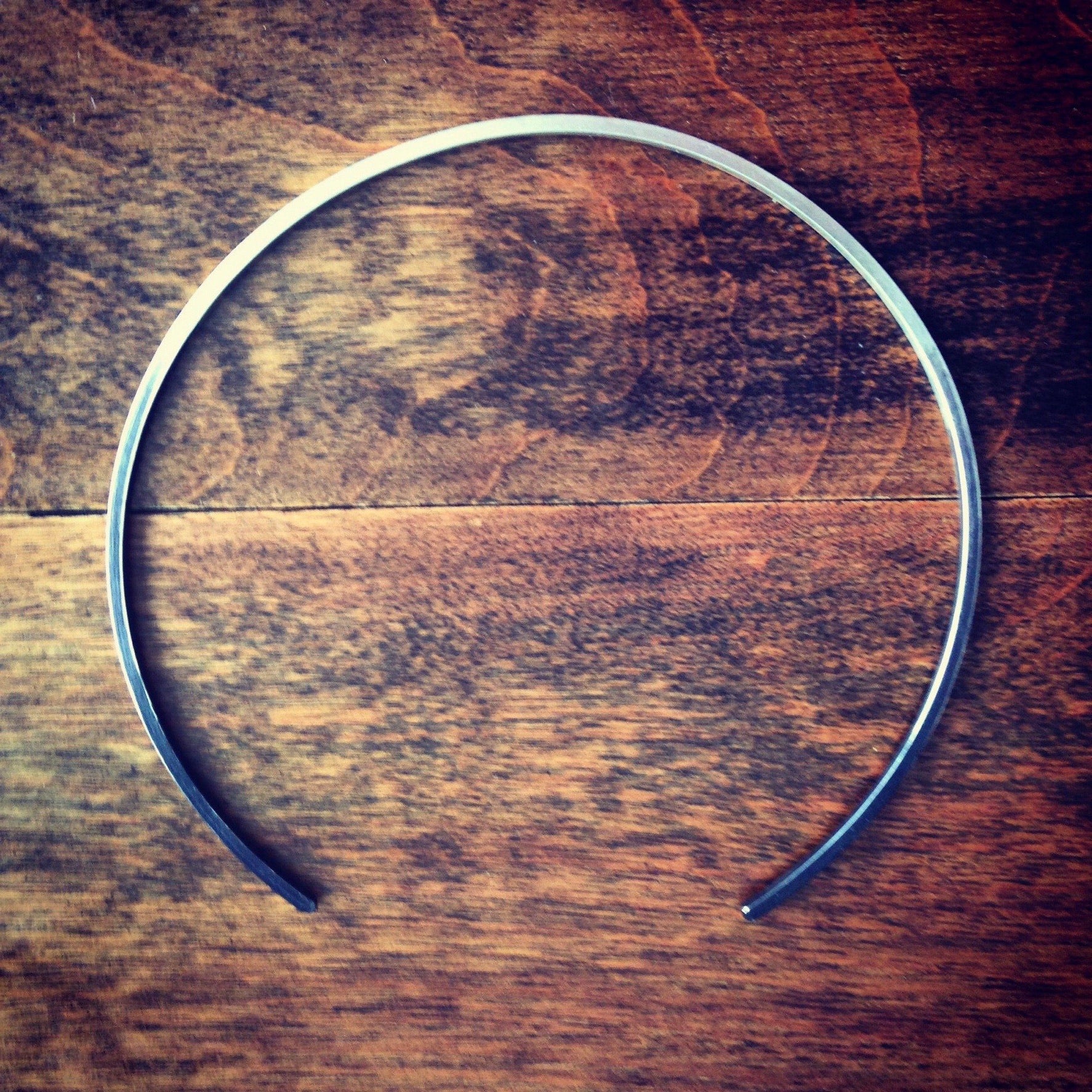 Collar Necklace - Squared Metal