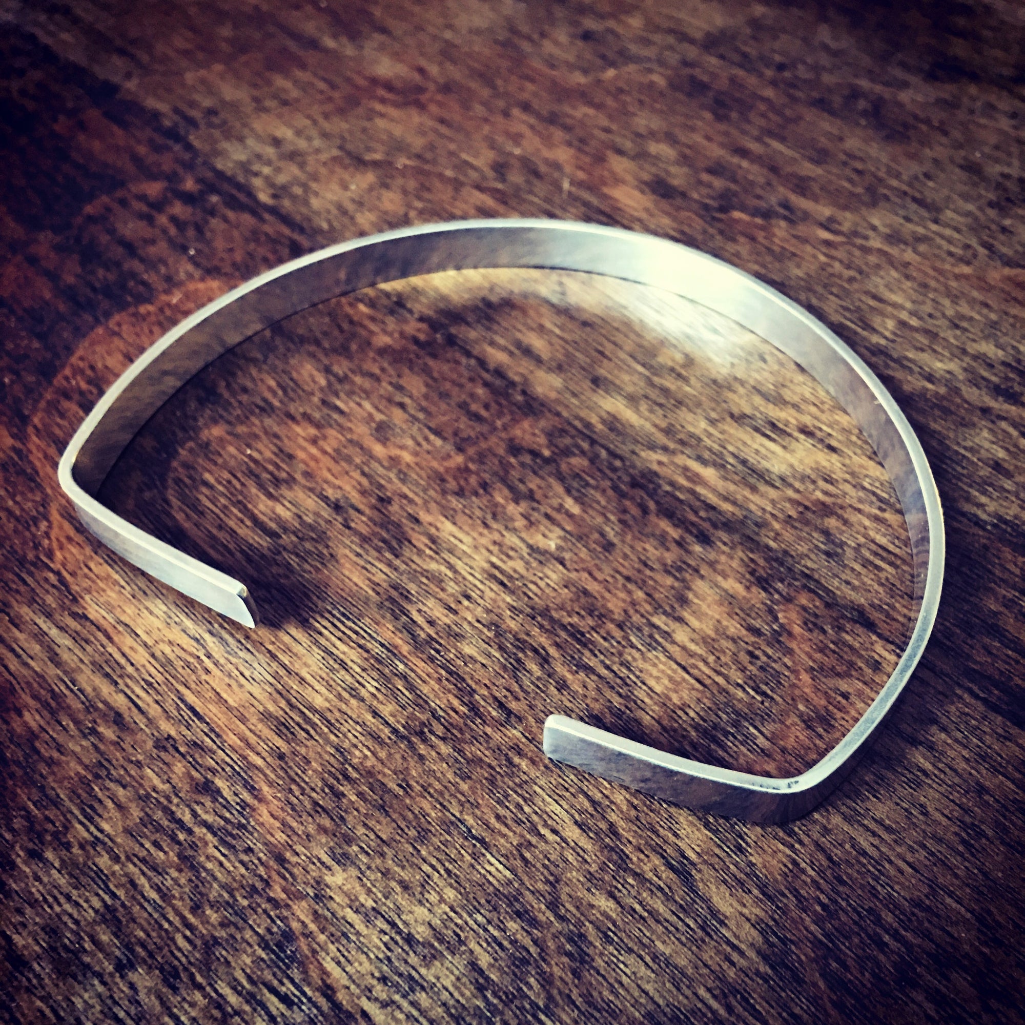 Open Arched Cuff in Sterling Silver
