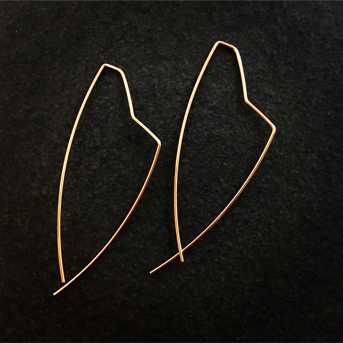 Asymmetrical Threader Earrings