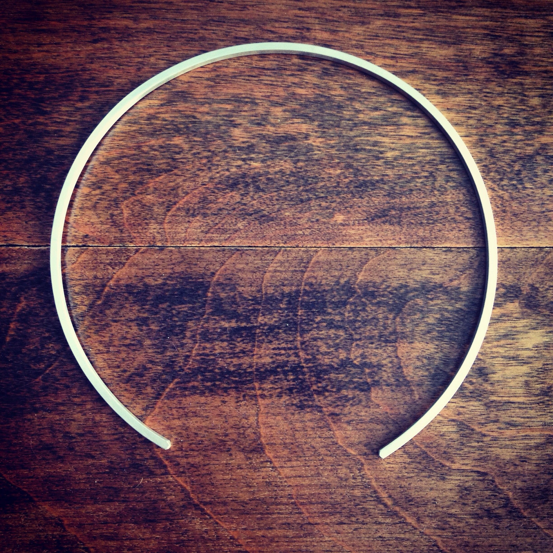 Collar Necklace - Squared Metal