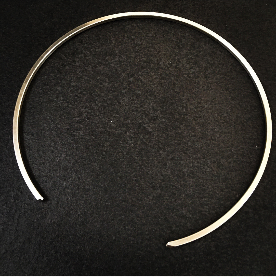 Collar Necklace - Squared Metal