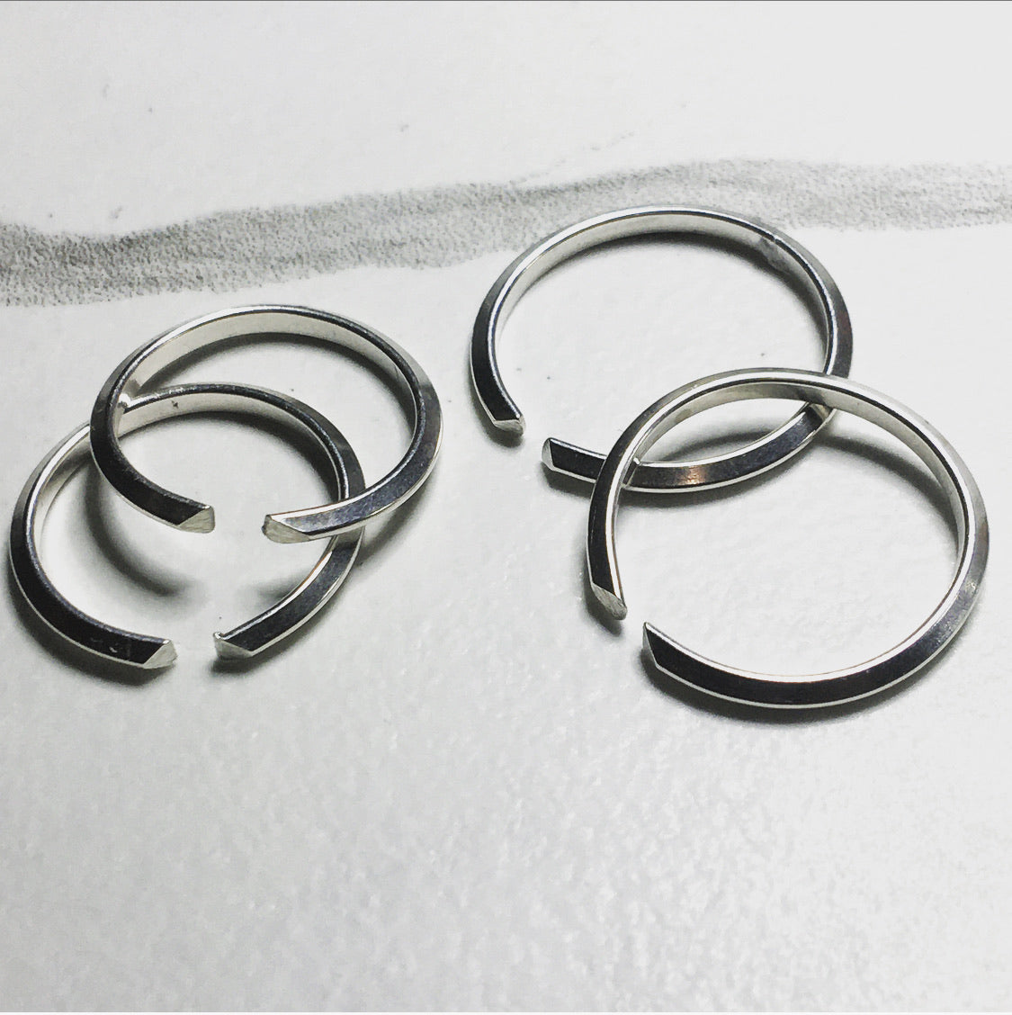 Triangular Stacking Ring