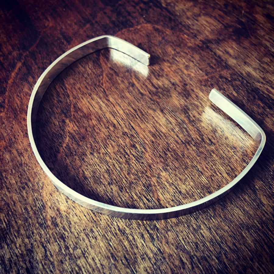 Open Arched Cuff in Sterling Silver