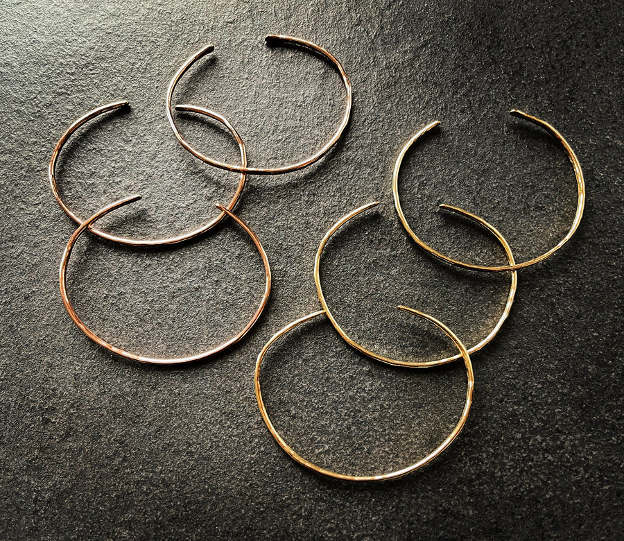 Hammered Cuff Bracelet